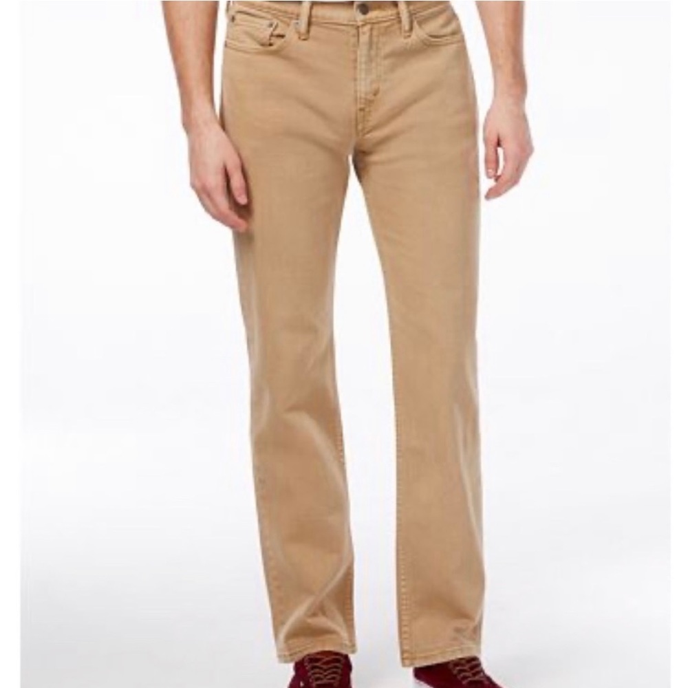 Levi's 514 Men's Straight Khaki Jeans
